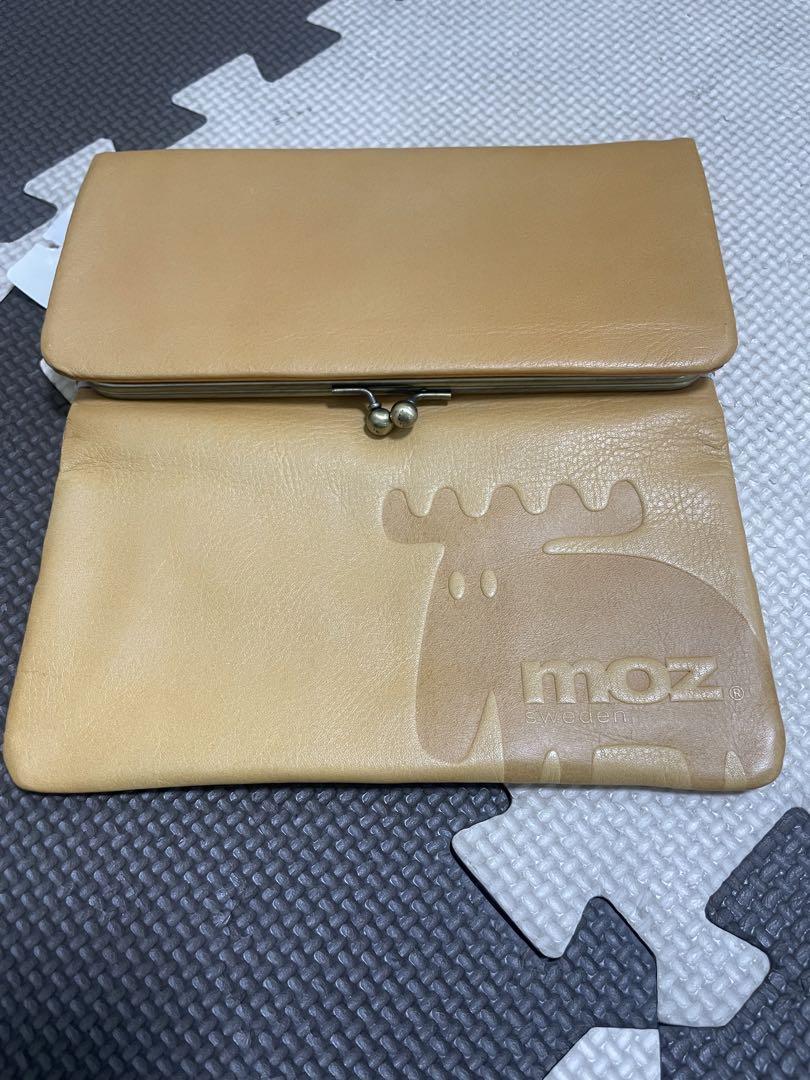 【超目玉枠】 タグ付き 茶色 ブラウン キャメル 長財布 モズ 新品 財布 moz 小物