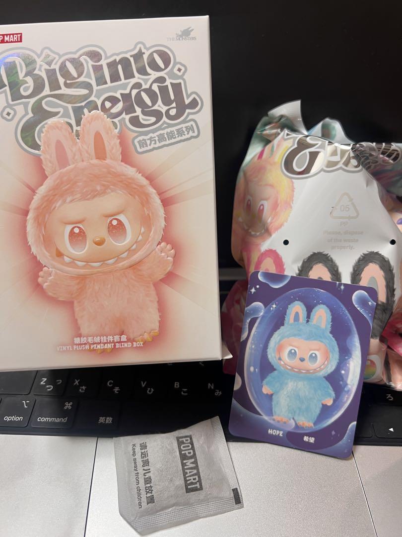 ぬいぐるみ POPMART LABUBU BigintoEnergy HOPE