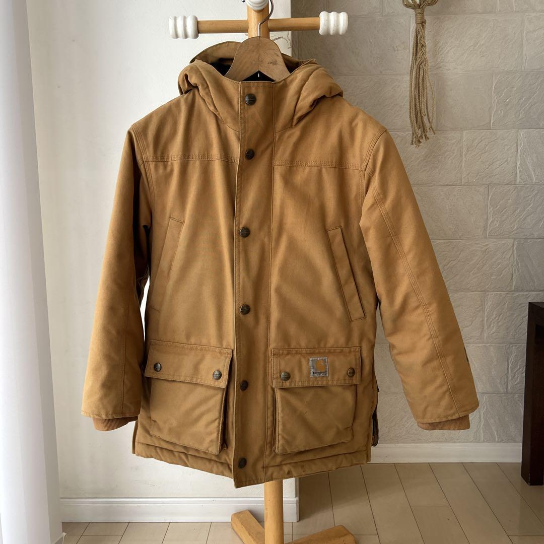Carhartt フード付きジャケット ベージュ　140
