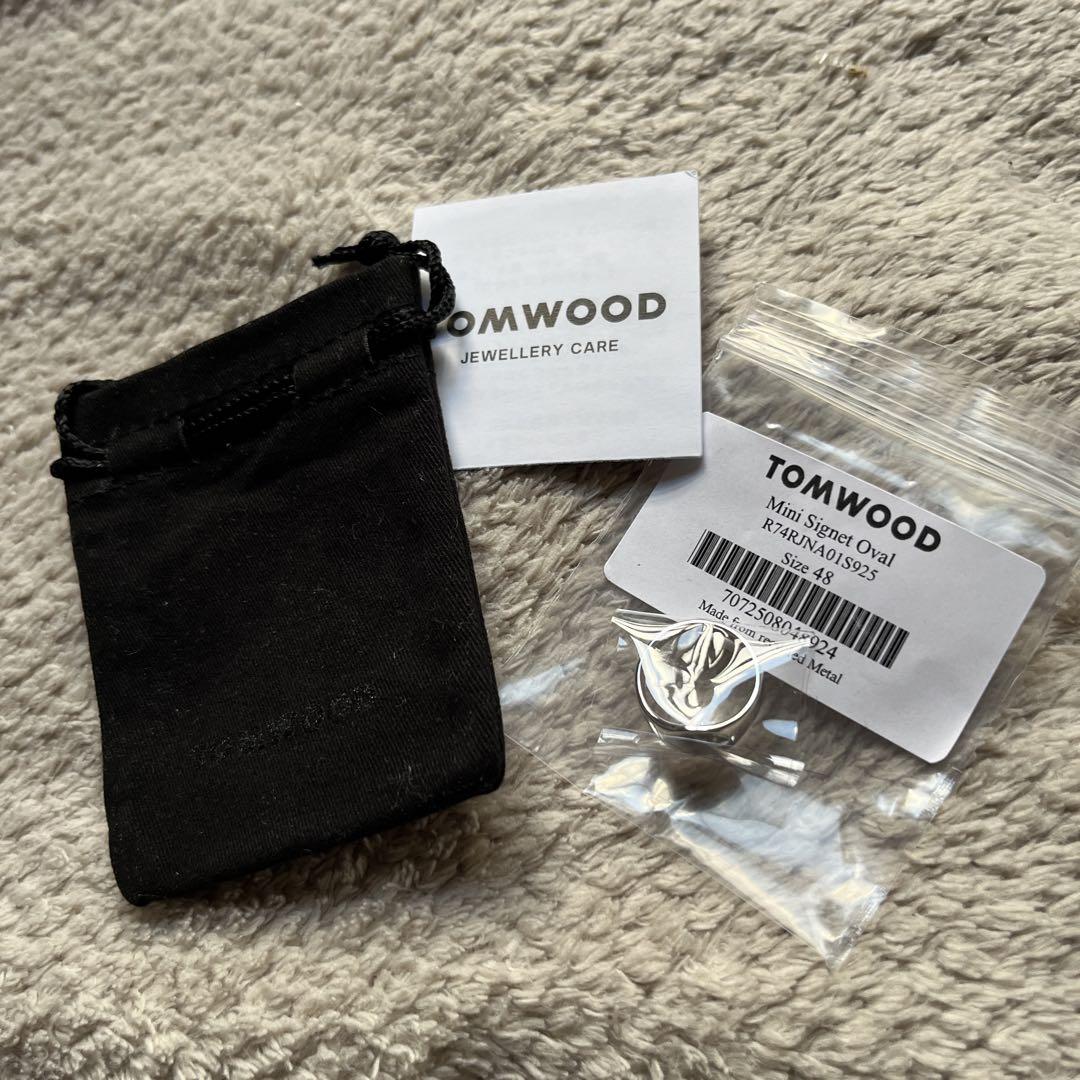 新品未使用 TOMWOOD トムウッド ミニシグネット リング 48