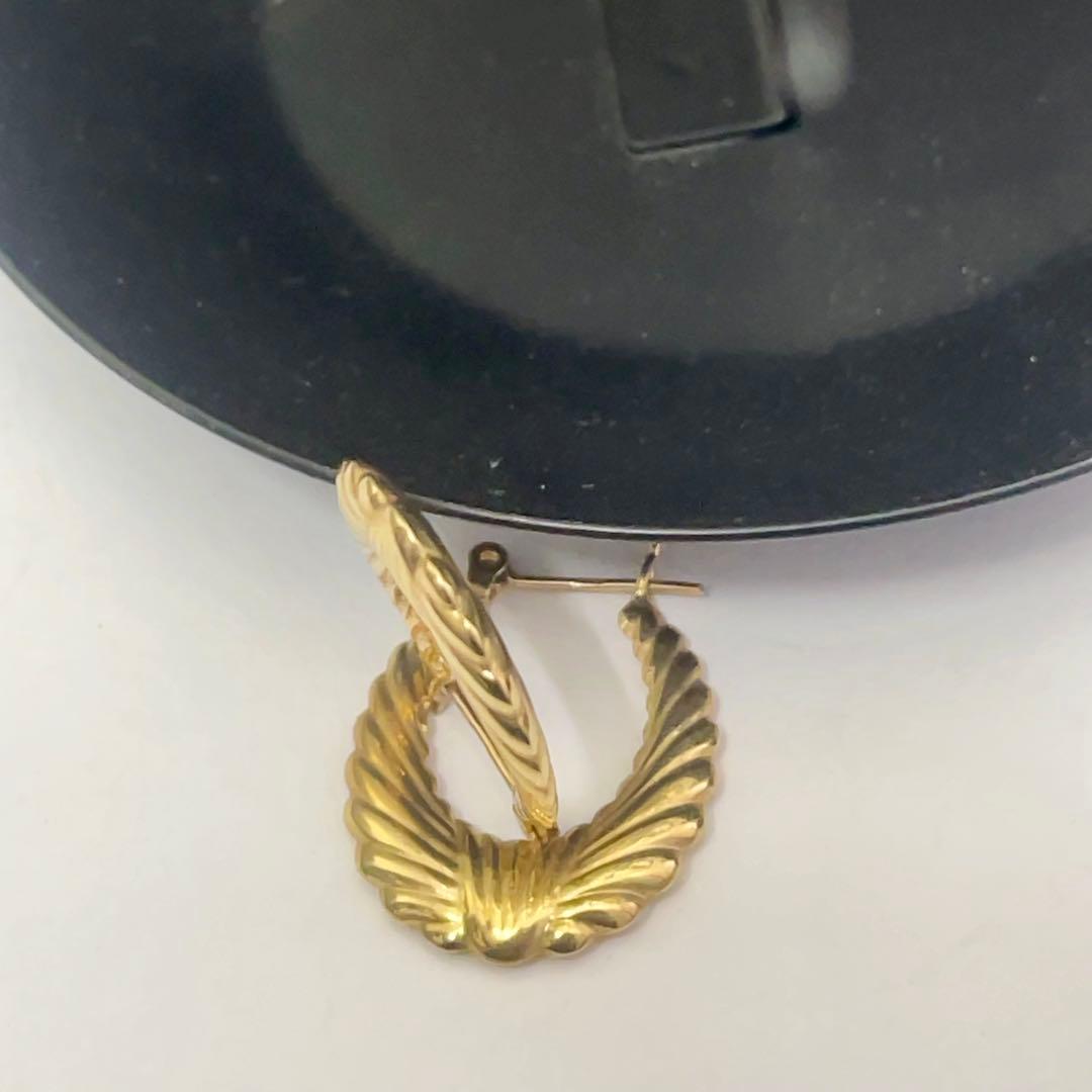 14k デザイン フープ ピアス 14金 宝石 ジュエリー アクセサリー 14k デザイン フープ ピアス 14金 宝石 ジュエリー アクセサリー