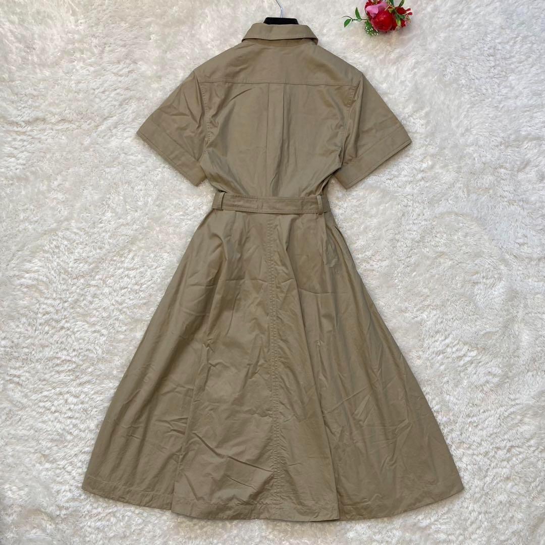22SS・美品］セリーヌ サファリ ドレスワンピース 半袖シャツ