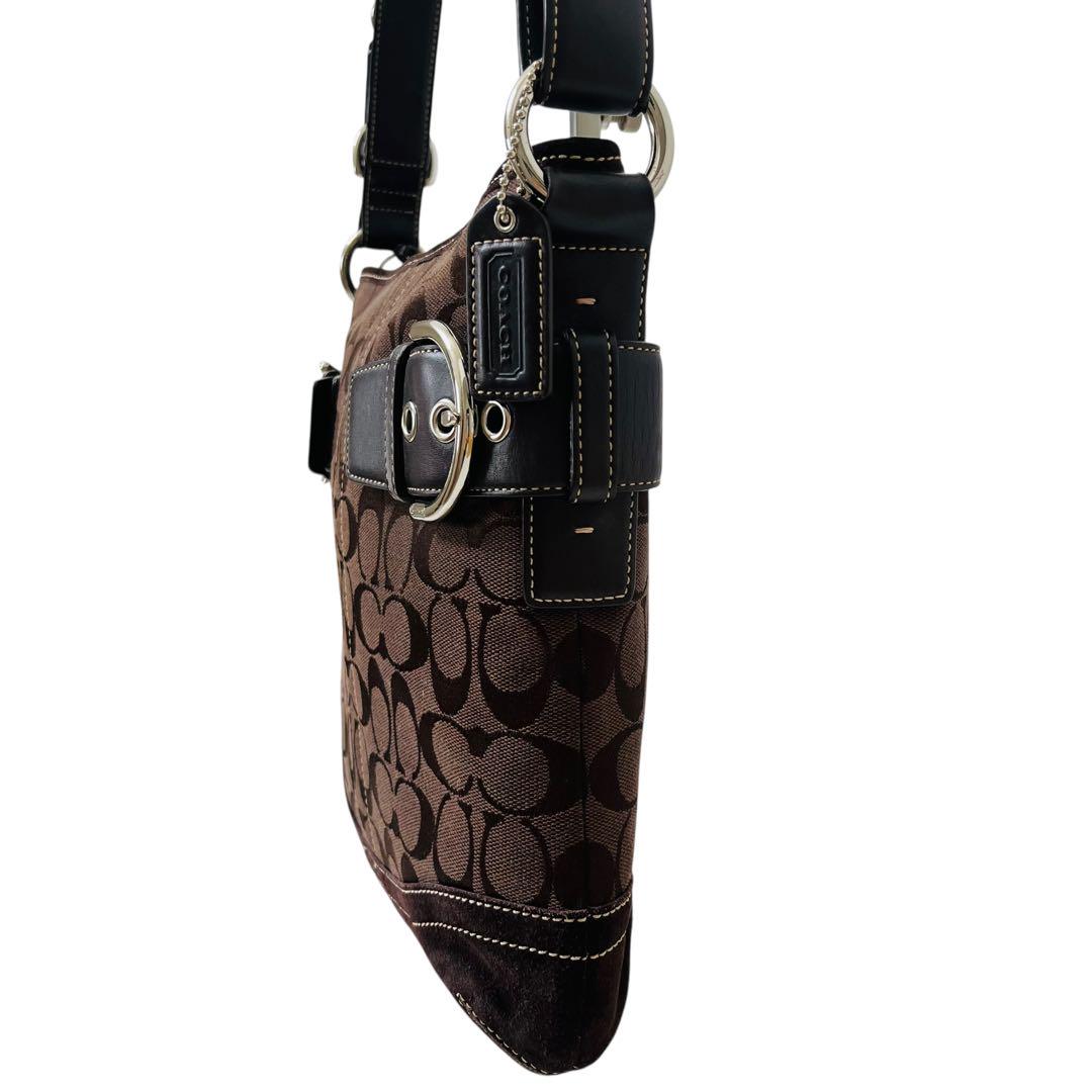 COACH ワンショルダー 2way シグネチャー キャンバス 肩掛け