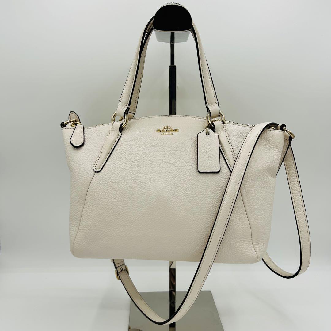 【美品】COACH コーチ 2WAYショルダーバッグ ミニバッグ F57563