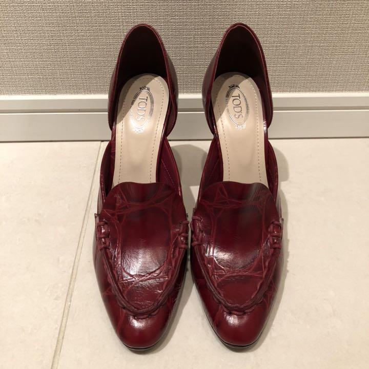 【38 1/2】トッズ ウィメンズ ドルセーパンプス