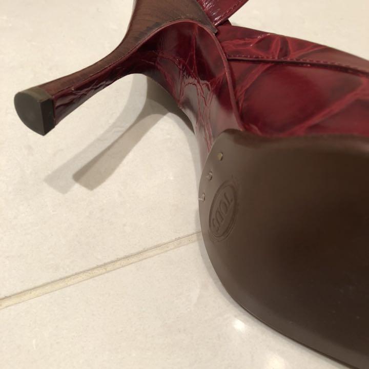 【38 1/2】トッズ ウィメンズ ドルセーパンプス