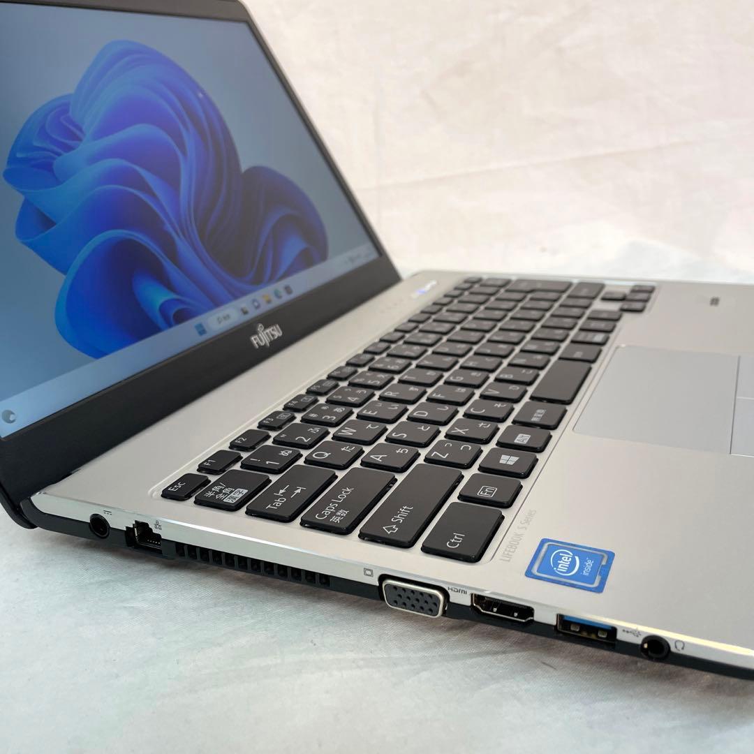 芸能人愛用 富士通 LIFEBOOK U937 R SSD128GB アダプタ付 美品 #5