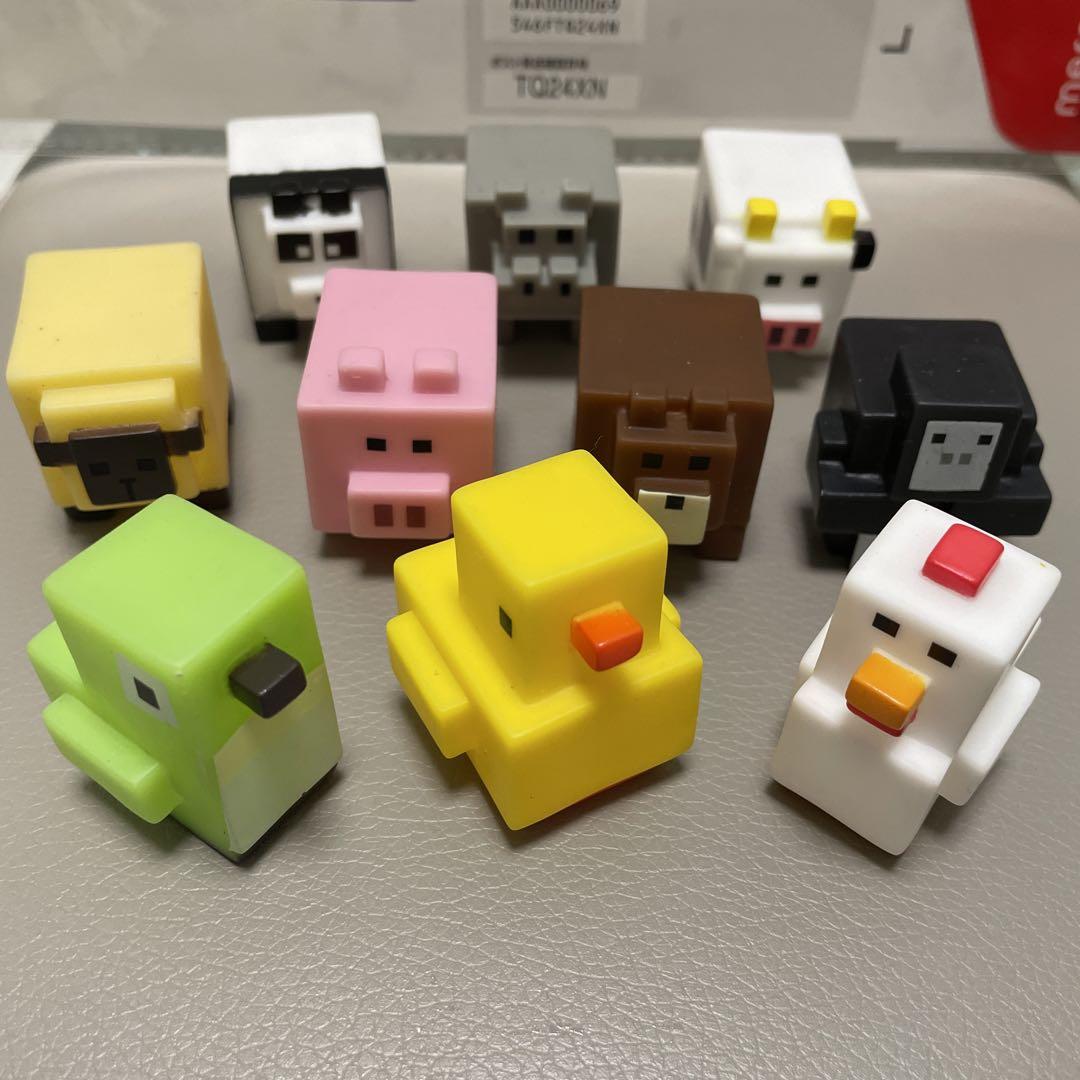 でおすすめアイテム。 マインクラフト メルカリ - 10個 ソフビ フィギュア ゲームキャラクター