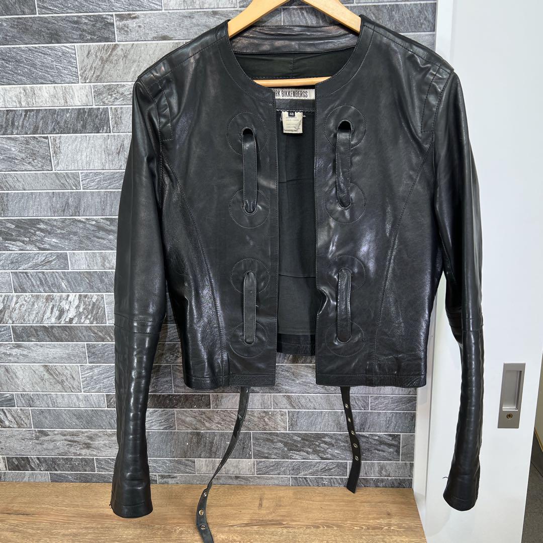 希少　DIRK BIKKEMBERGS HOMMES　本革　ベスト/ジャケット