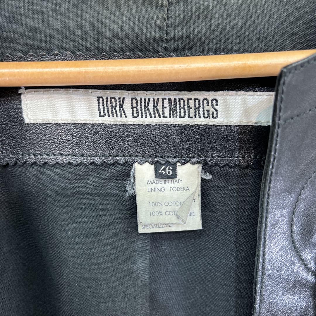 希少　DIRK BIKKEMBERGS HOMMES　本革　ベスト/ジャケット