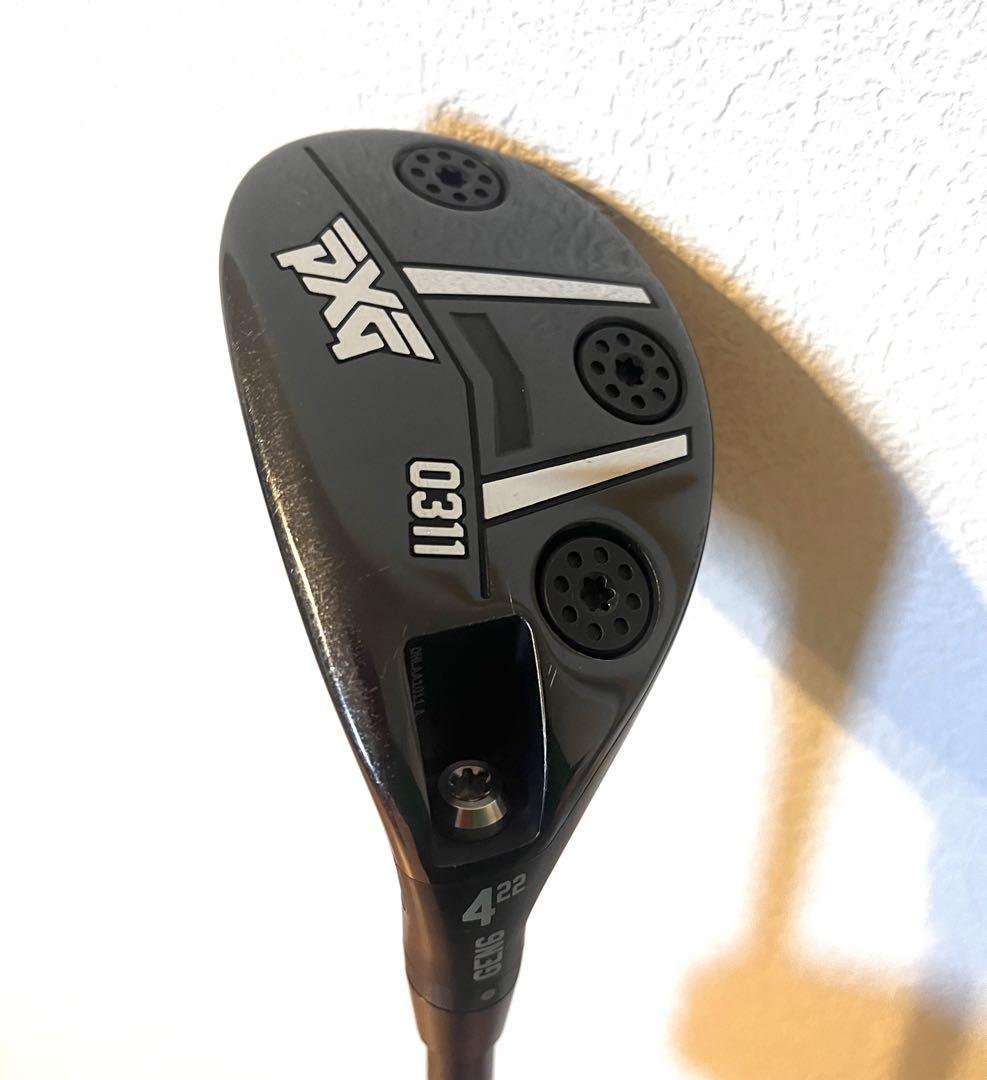 【レフティ】PXG 0311 GEN6 ハイブリッド 4番22°  特注シャフト