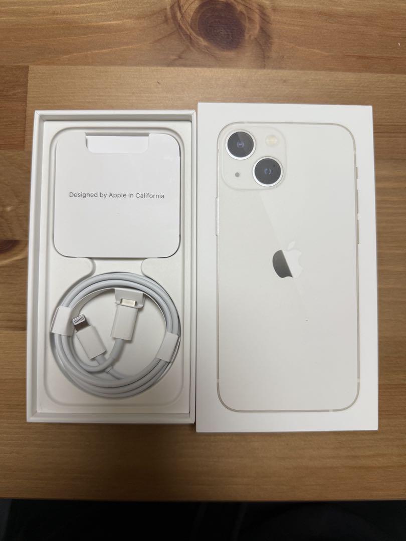 iPhone 13mini スターライト 128GB Apple iPhone 13 mini 128GB SIMフリー [スターライト] 価格比較