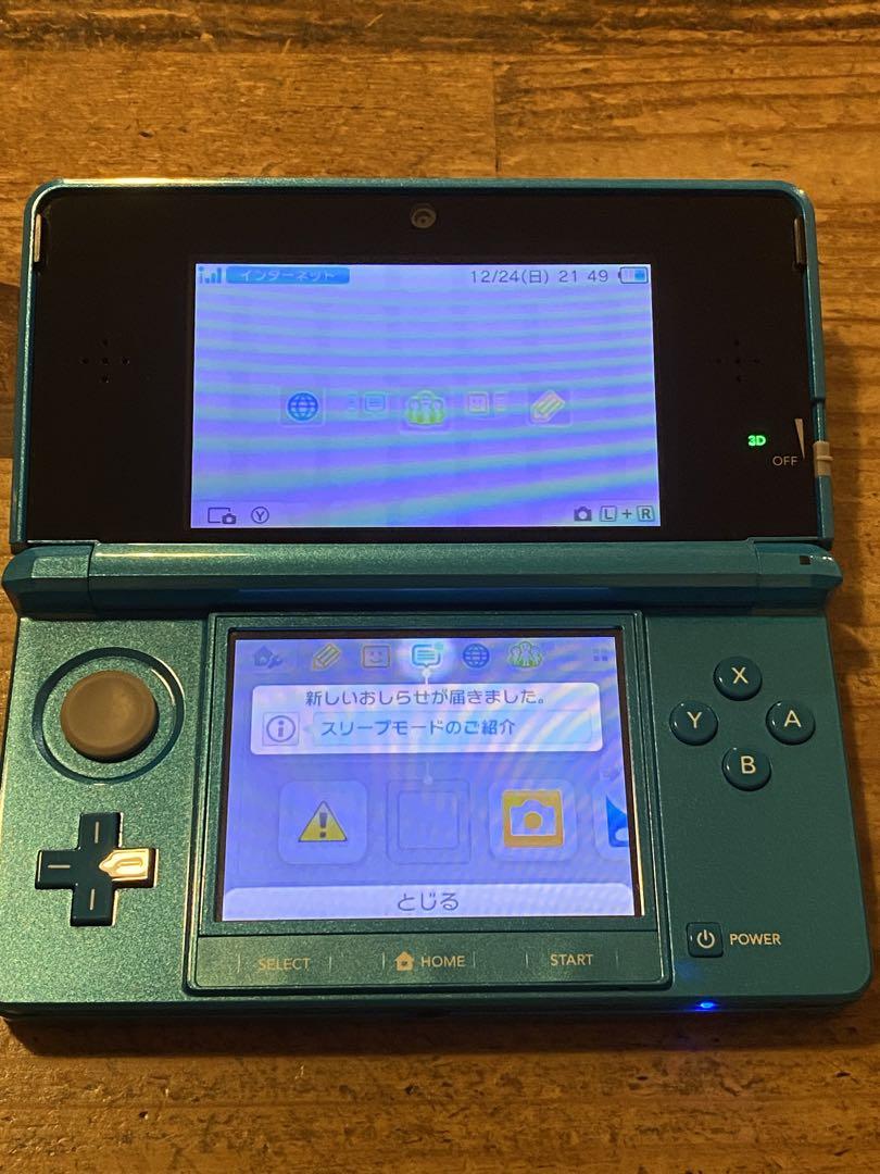 任天堂3DS本体とソフト