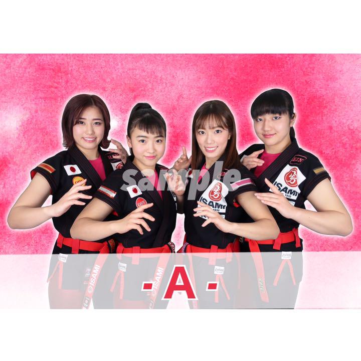 【3枚セット】Team DATE武術四姉妹キーホルダー&ポートレート