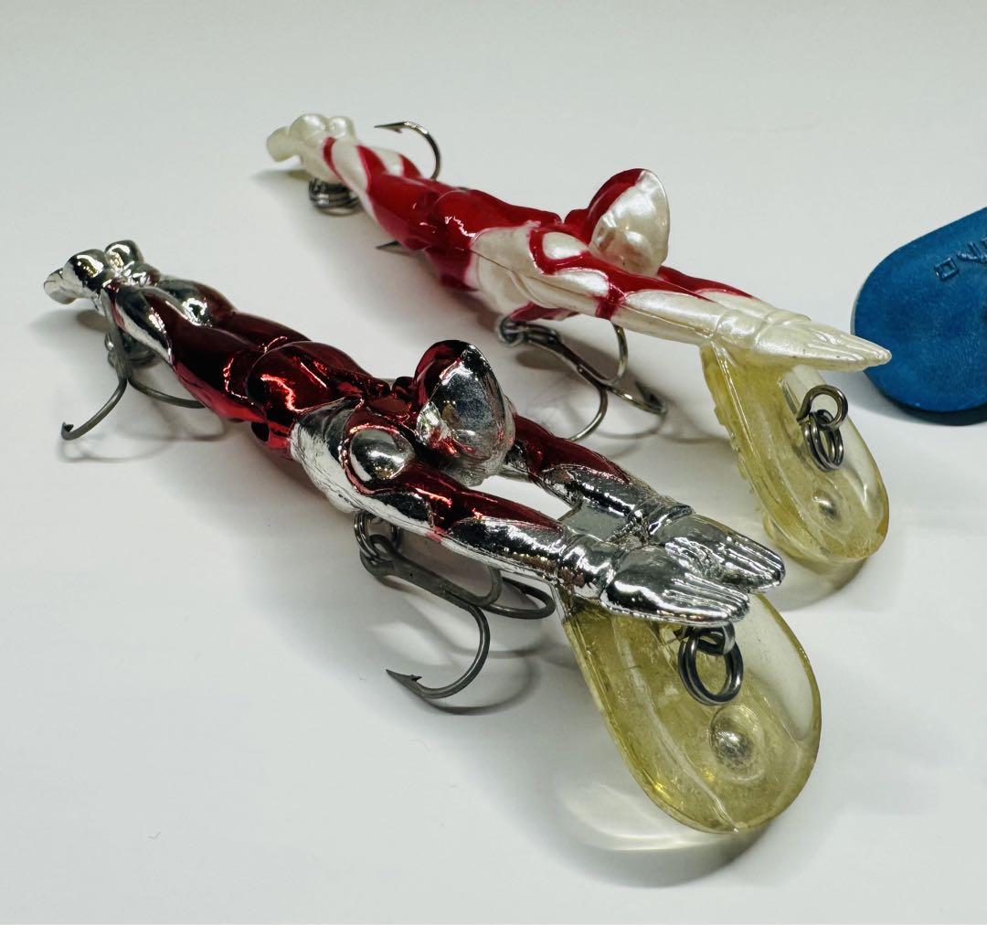 ウルトラマンプラグ　ウルトラマンミノー×2　バルタンミノー ウルトラマンプラグウルトラマンミノー×2バルタンミノー