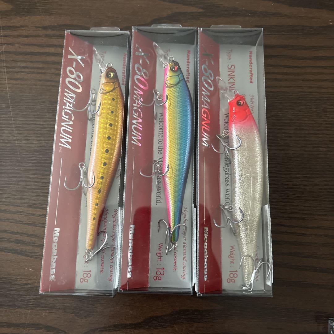 メガバスX-80 MAGNUM 10個セット新品未使用
