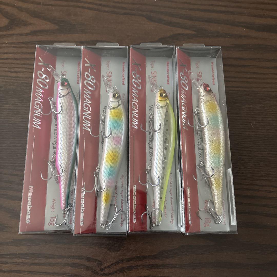 メガバスX-80 MAGNUM 10個セット新品未使用