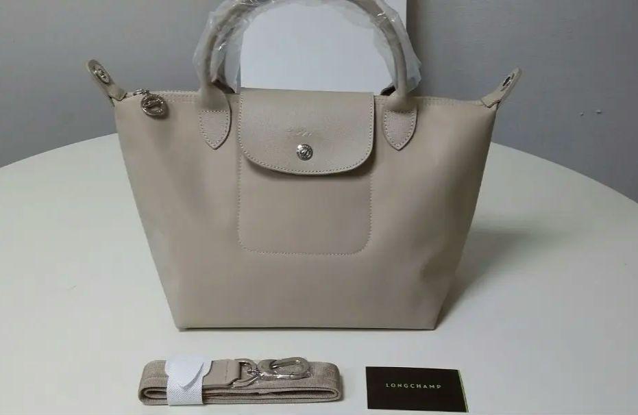 LONGCHAMP プリアージュネオ 新素材バージョン ベージュ 新品