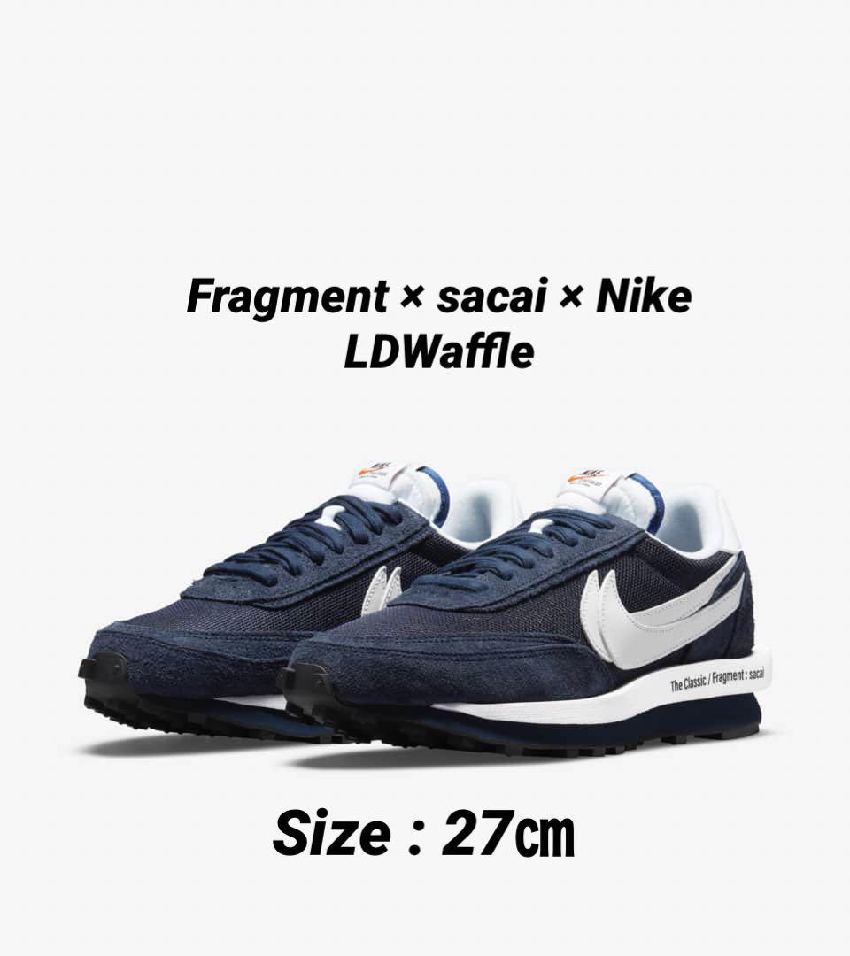 Fragment × sacai × Nike LD Waffle