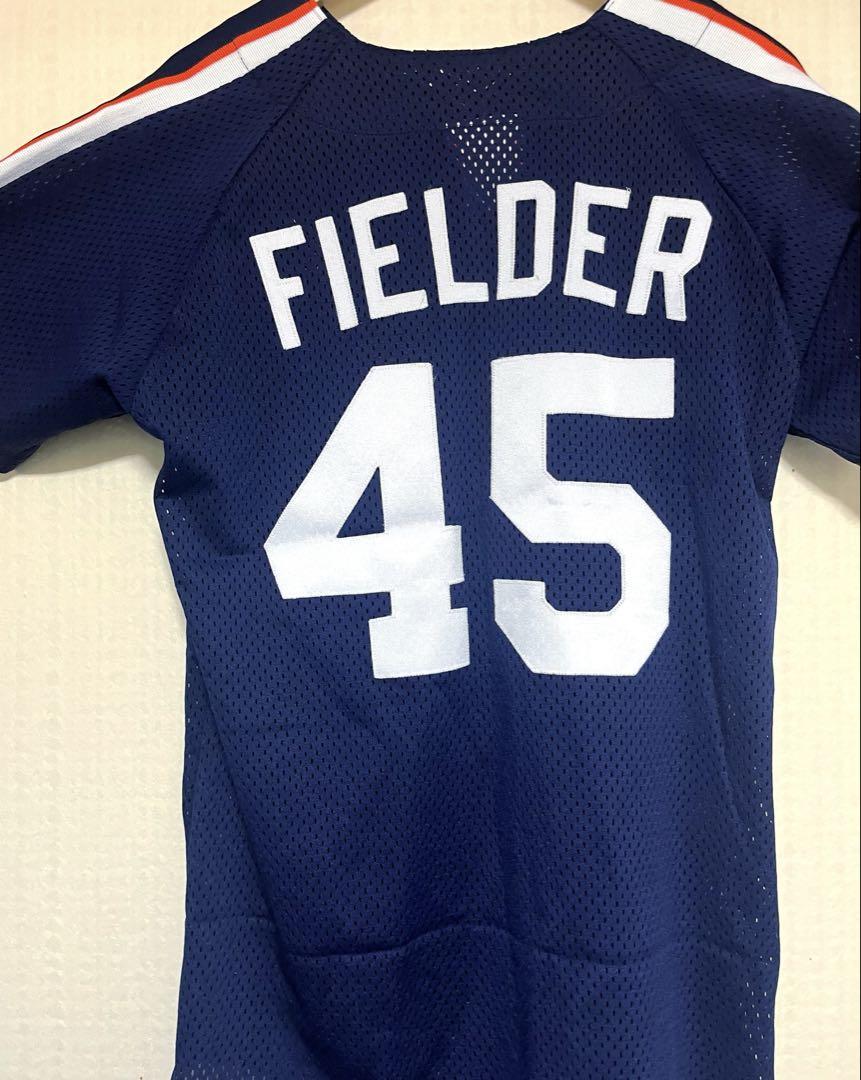 125周年記念ワッペン タイガース45番セシル アメリカ製 ユニフォーム M