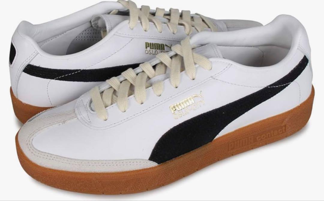 【新品未使用】Puma Oslo-City ホワイト/ブラックUS10 28cm