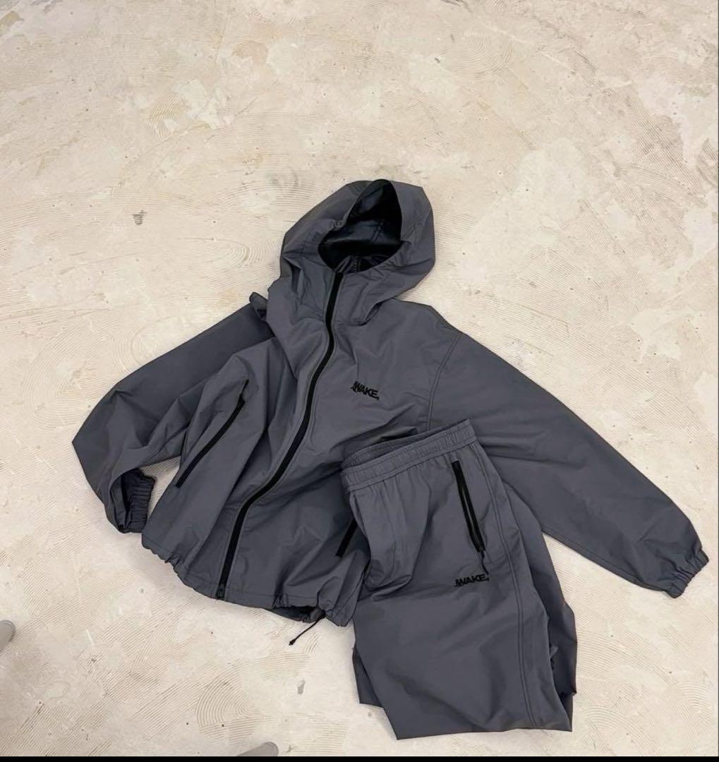 ジャケット・アウター WAKE Sapporo 3LAYER Zipup Nylon Jacket WAKE. | WAKE 3LYR DOWN HOODIE JACKET WK NAVY by @es