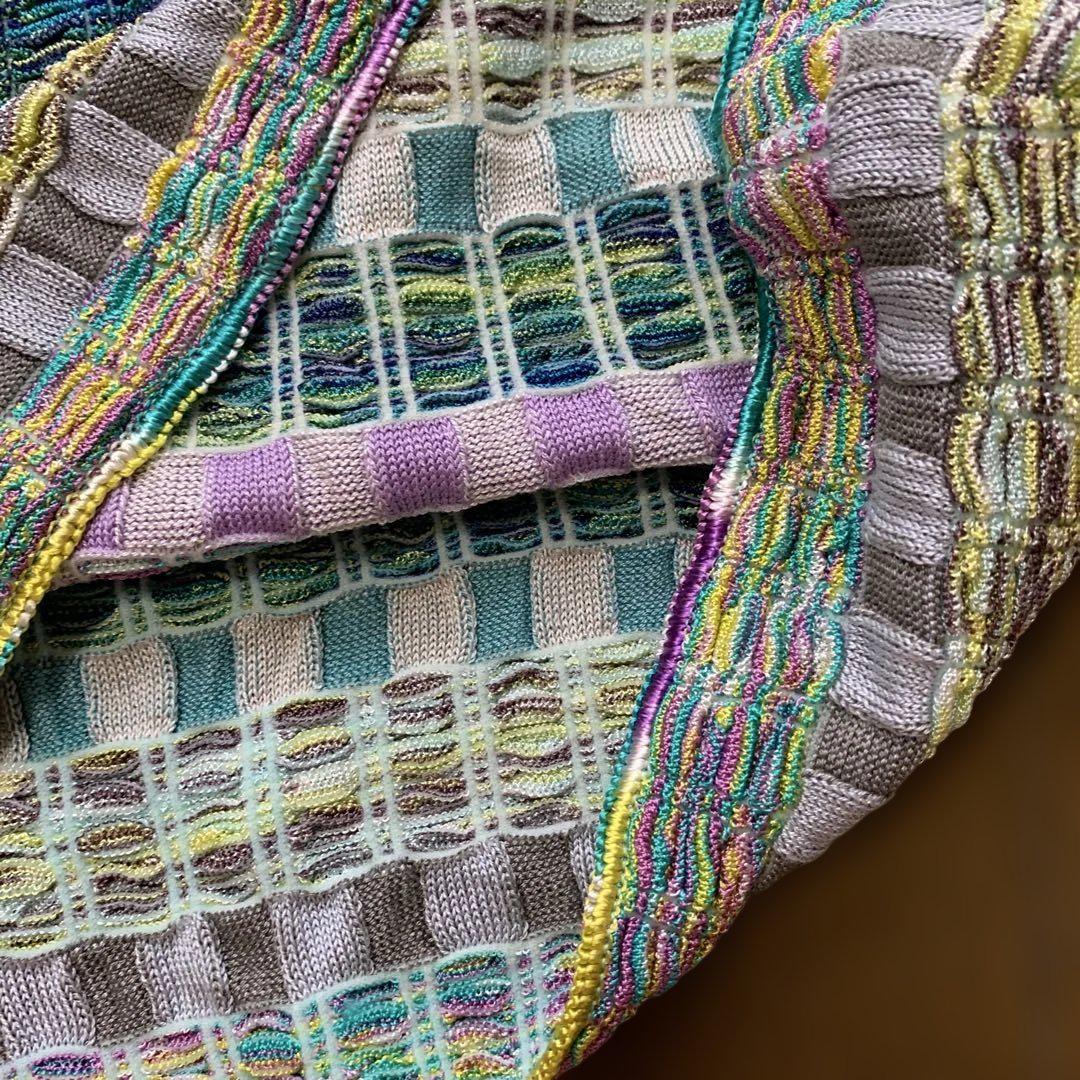 web限定アイテム MISSONI メルカリ - 美品 ベアトップ マルチカラーストライプ トップス