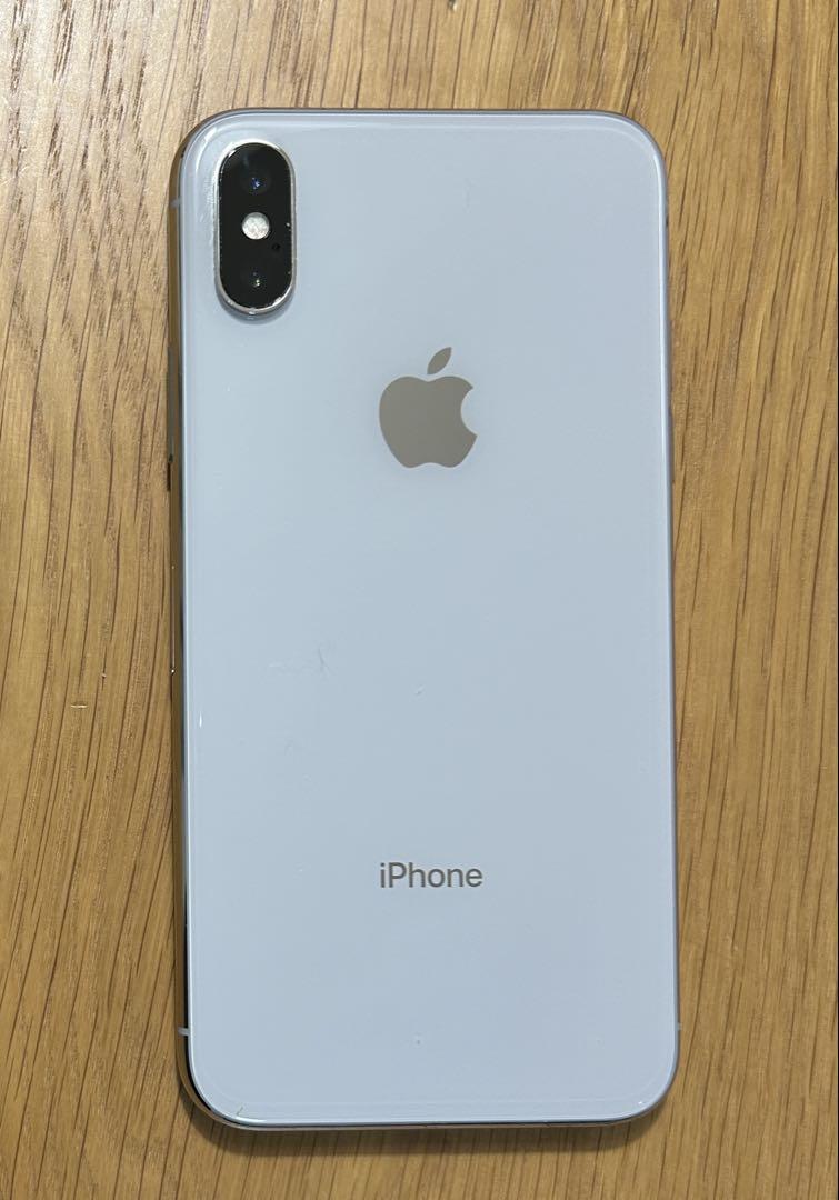 Apple iPhone X シルバー本体