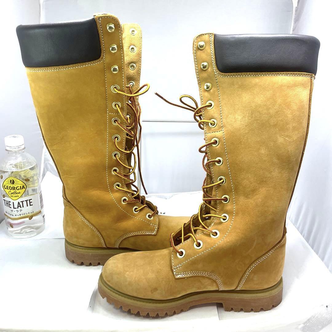 CEDARCRESTキャメルロングブーツ本革　Timberland ロングブーツ CEDARCRESTキャメルロングブーツ本革 Timberland ロングブーツ