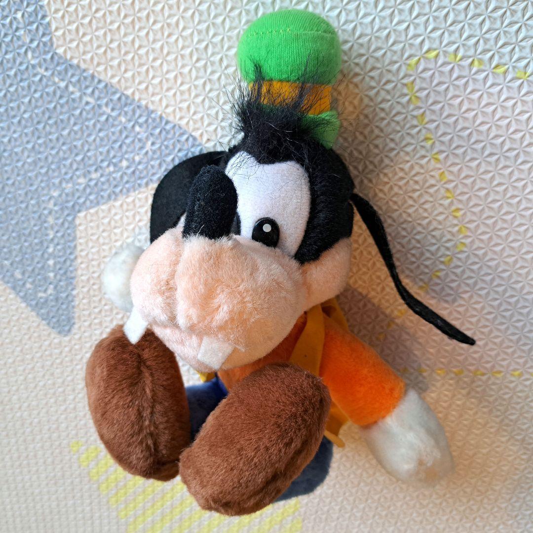 レトロ ディズニー グーフィー ぬいぐるみ 約90cm ディズニーランド タグ付き Disney LAND ディズニーランド 1990年代 レトロ品