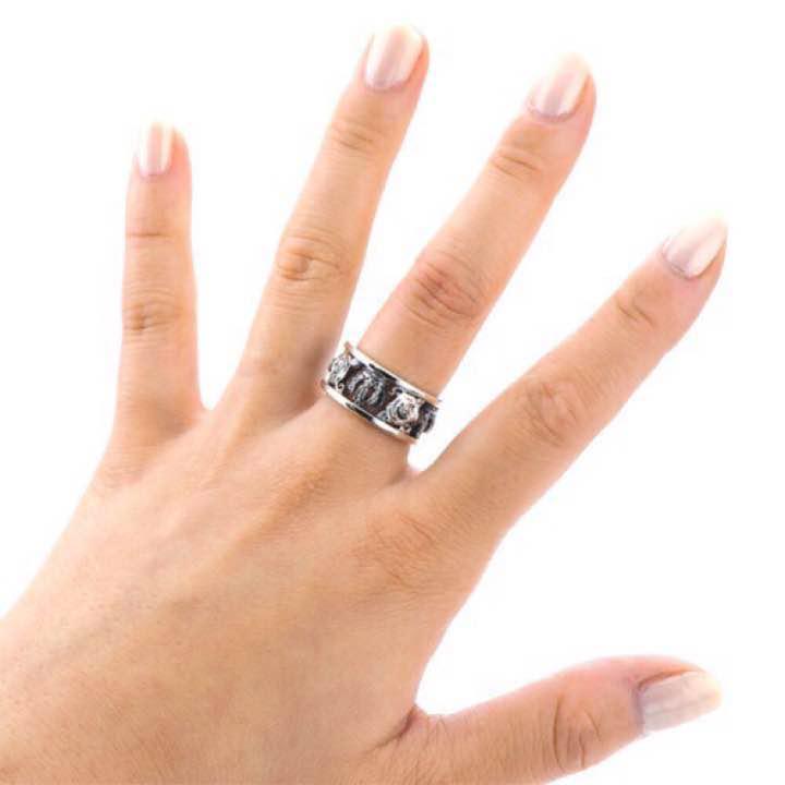 高品質 新品◇JUSTIN DAVIS◇MY LOVE RING◇21号◇薔薇クラウン◇ アクセサリー