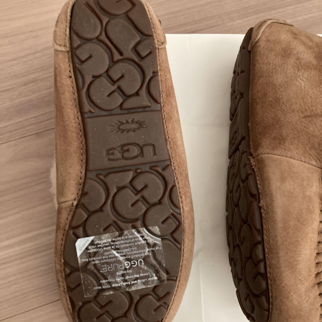 UGG シープスキン ローファー ブラウン