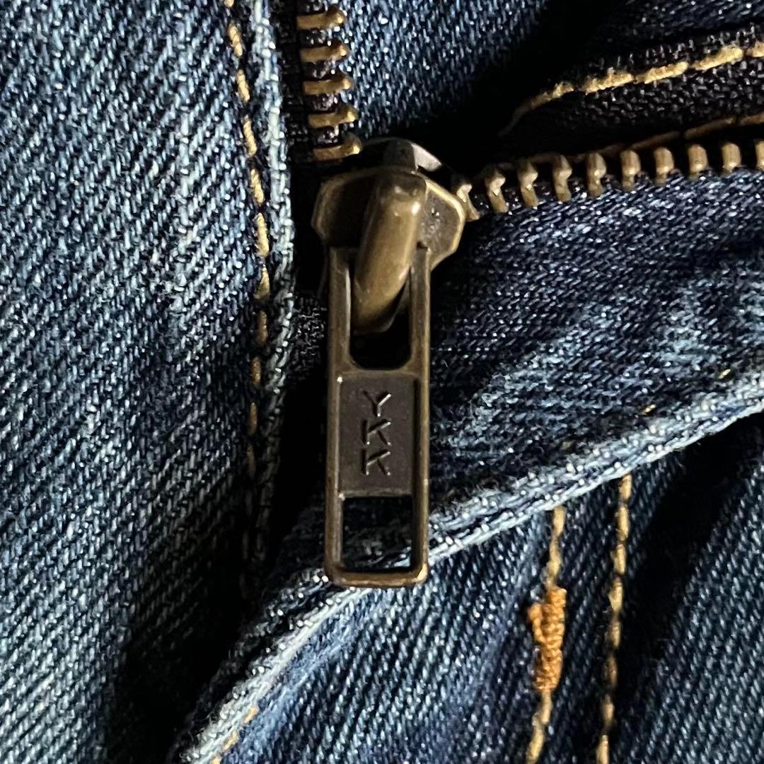 【00s used】バギーデニムパンツ　ツギハギ　グランジ　y2k 古着