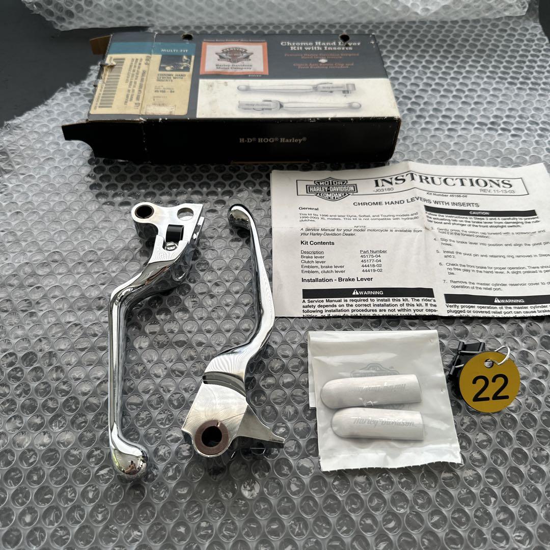新品　ハーレー純正　ハンドレバー　スポーツスター　ダイナ　ソフテイル　ツーリング