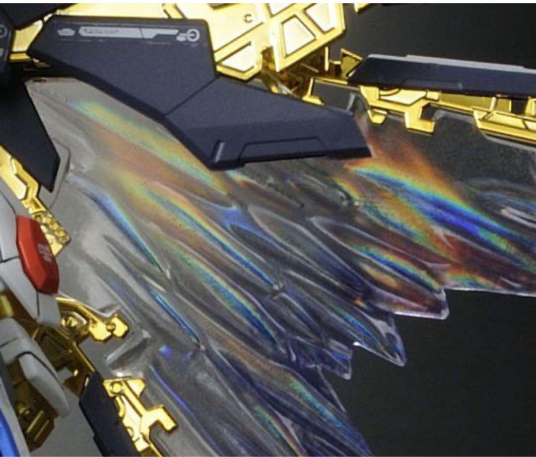 RG ストライクフリーダムガンダム(チタニウムフィニッシュ)& 天空の翼