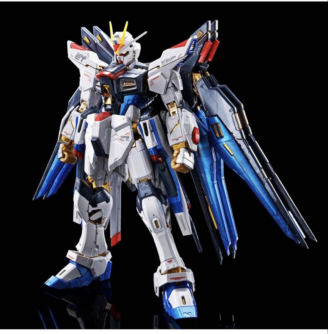 RG ストライクフリーダムガンダム(チタニウムフィニッシュ)& 天空の翼