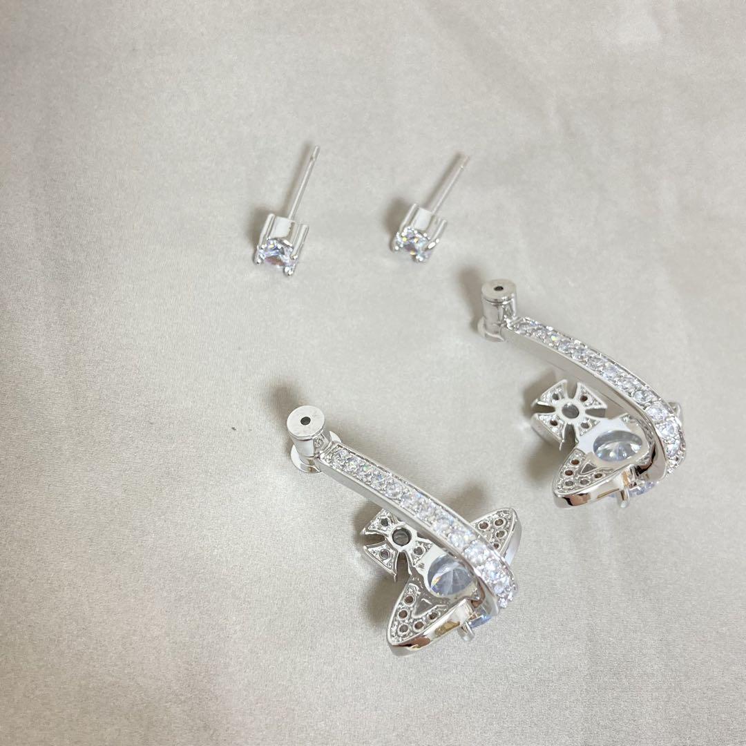 Vivienne Westwood オーブ＆クリスタル Maitena ピアス Vivienne Westwood ヴィヴィアンウエストウッド MAITENA