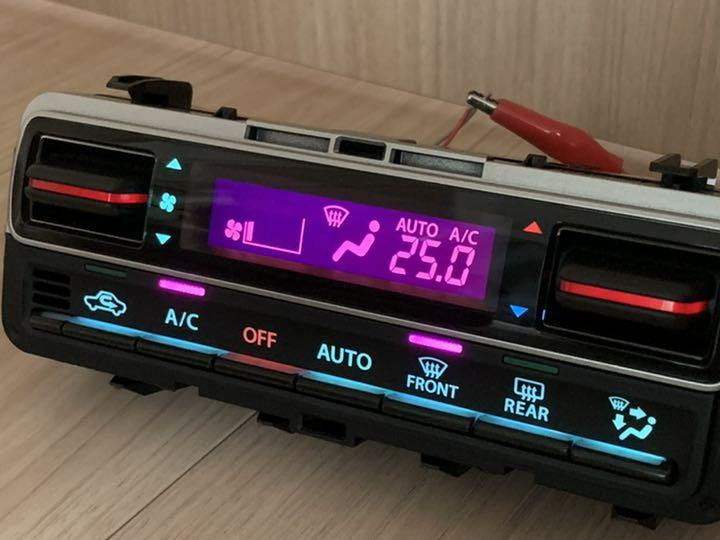 MK53S MH55Sエアコンスイッチ　LED打ち替え品　6色オーダーOK⭐️ エアコンスイッチ A/Cスイッチ LED打ち替え品 6色オーダーOK⭐️
