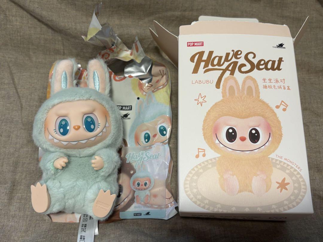 正規品　POPMART ラブブ labubu Have a Seat ququ