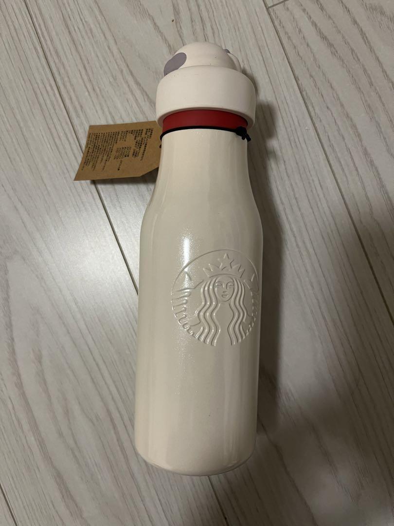 新品未使用　スタバ☆バレンタイン2025ステンレスロゴボトル 473ml