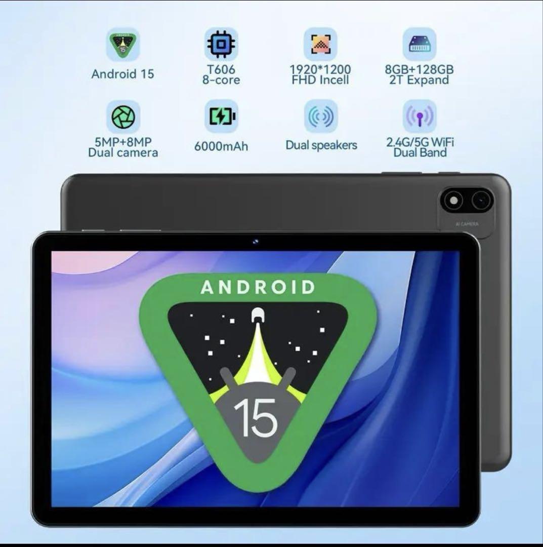 新品未開封Headwolf WPad6タブレット10インチ Android15