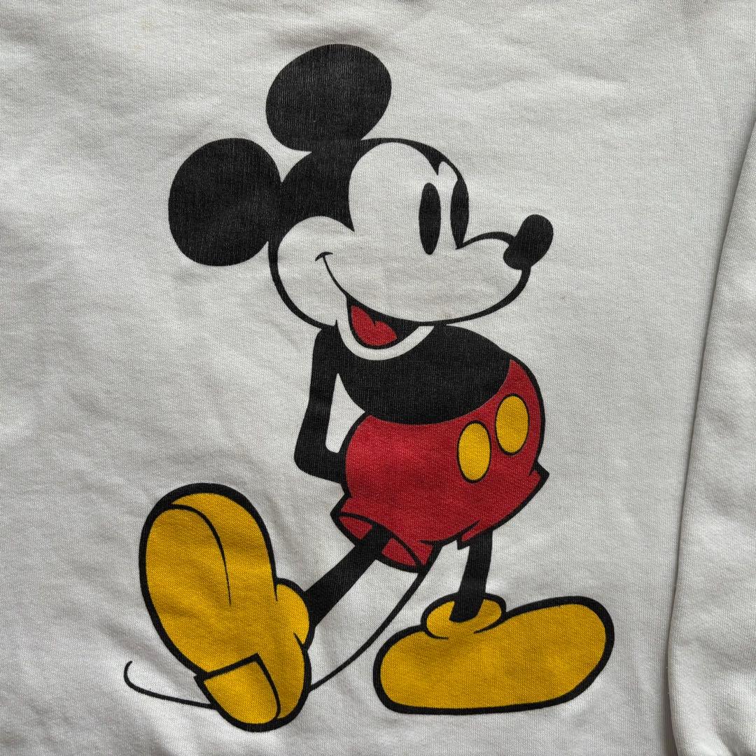 90s ディズニー ミッキーマウス スウェット USA製 XL グレー 80s 90s ディズニー ミッキーマウス スウェット USA製 XL グレー 80s