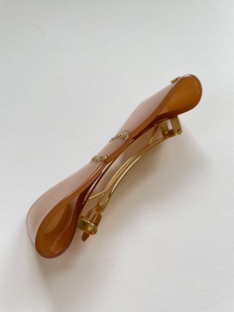 美品 リボンバレッタ 8cm xoAue-m31082093853 アレクサンドルドゥパリ 通販新品