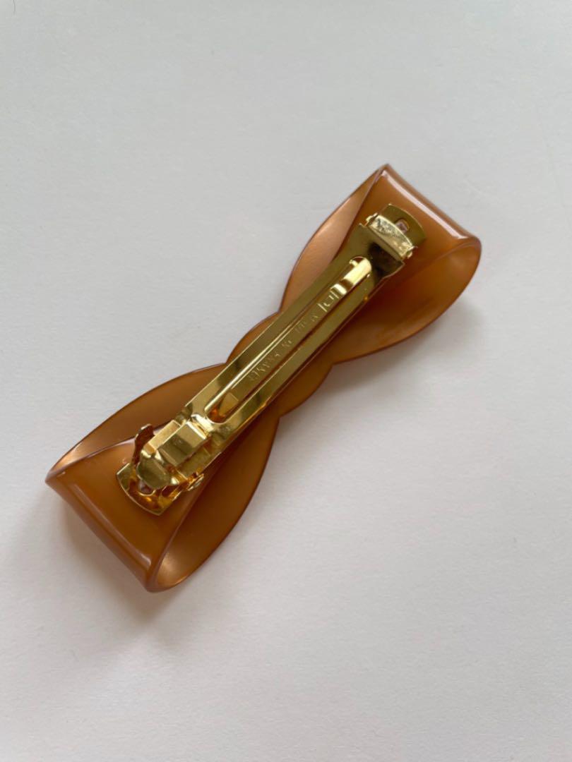 美品 リボンバレッタ 8cm xoAue-m31082093853 アレクサンドルドゥパリ 通販新品
