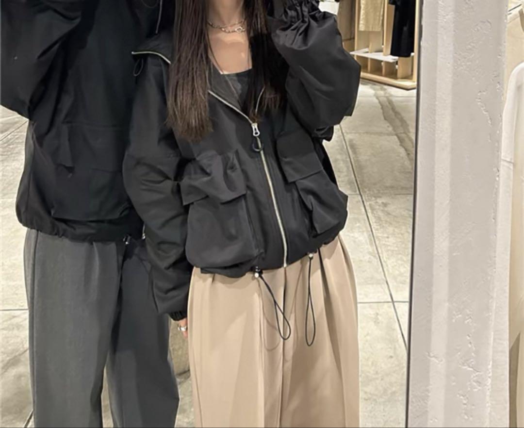 タグ付きTODAYFULアウター Standcollar Zip Blouson