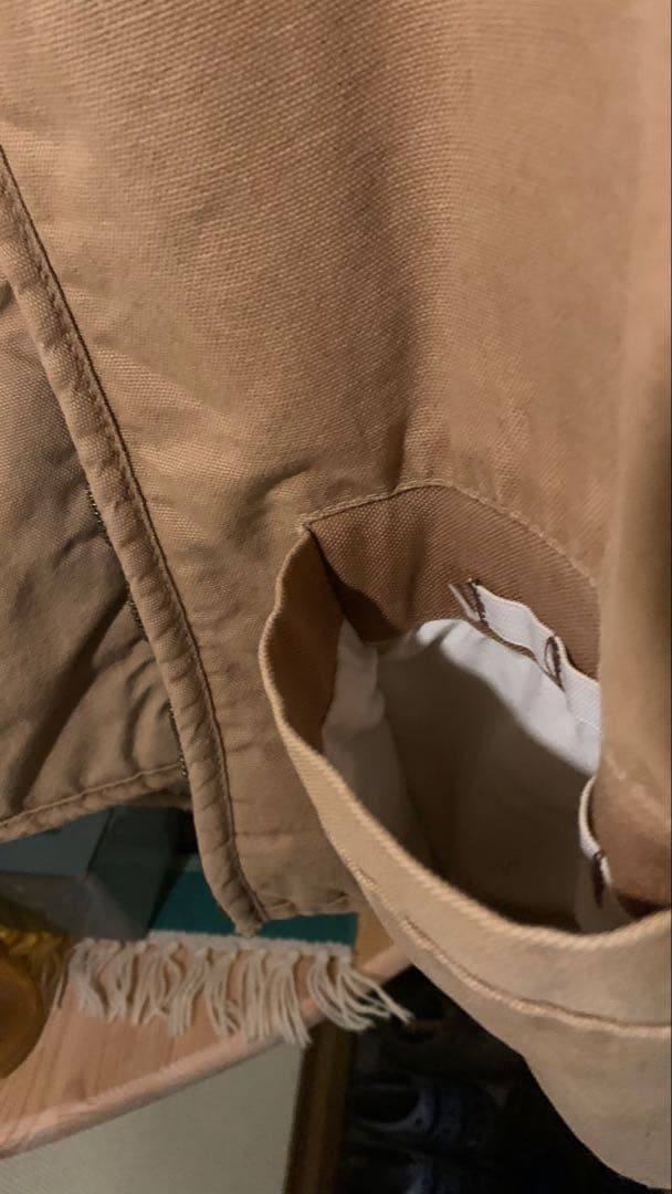 美品Carhartt vintageUSAベージュ シェルパライニング ベスト 美品Carhartt vintageUSAベージュ シェルパライニング ベスト