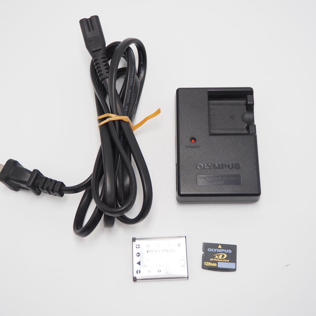 デジタルカメラ OLYMPUS FE-220 動作確認済み XDカード付‼️