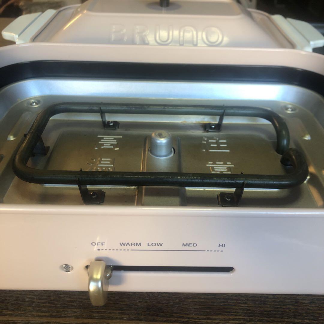 BRUNO コンパクトホットプレート BOE021 ピンクベージュ美品たこ焼き