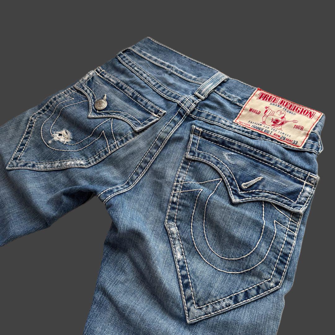 USA製 TRUE RELIGION\"FRANKIE BIG T\" フレアデニム