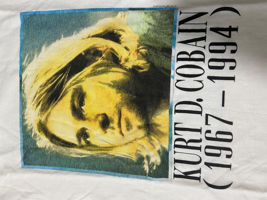 デッドストック　nirvana カート　追悼　Tシャツ　90年代